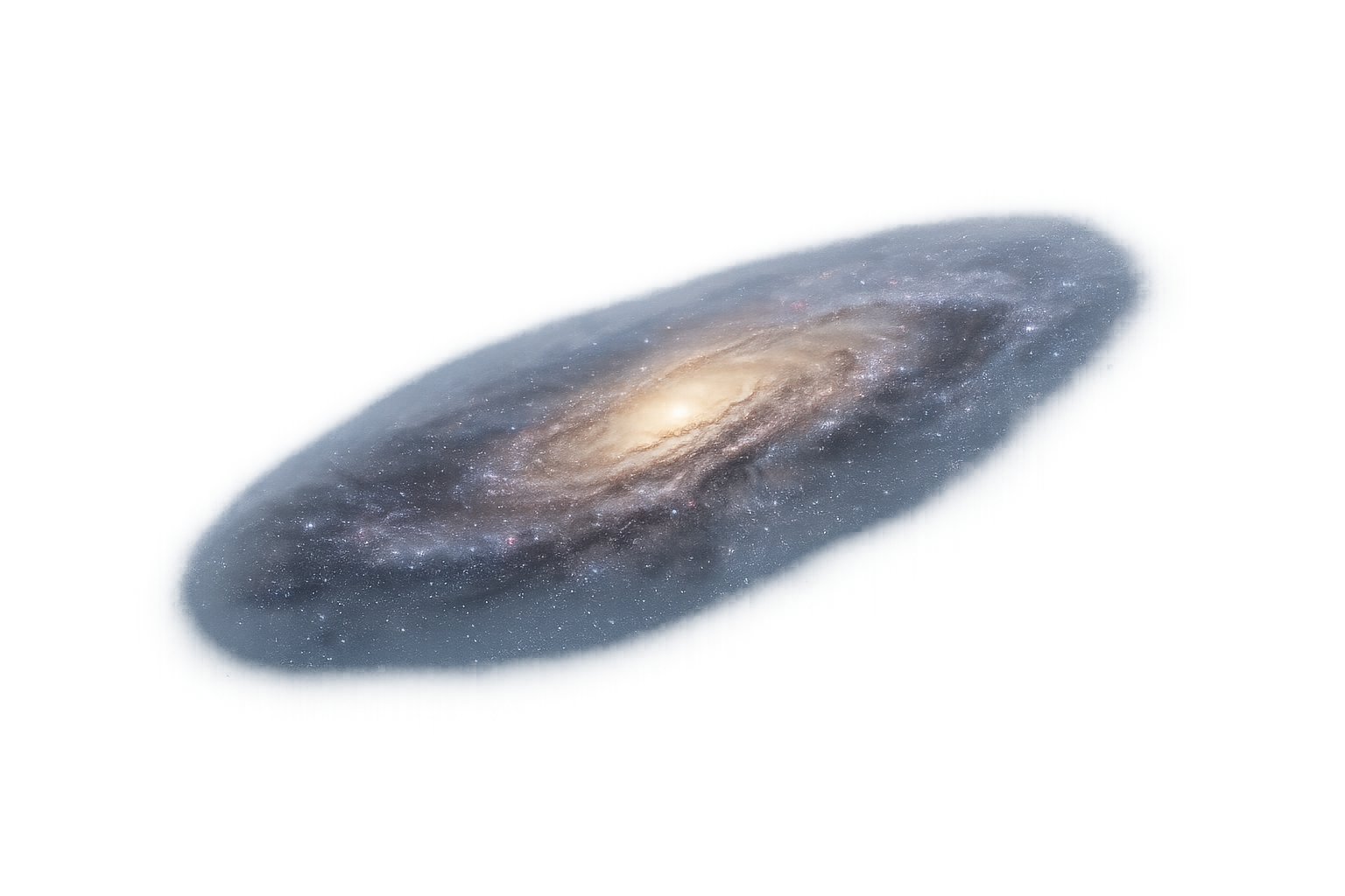 Milky Way Galaxy spiral
