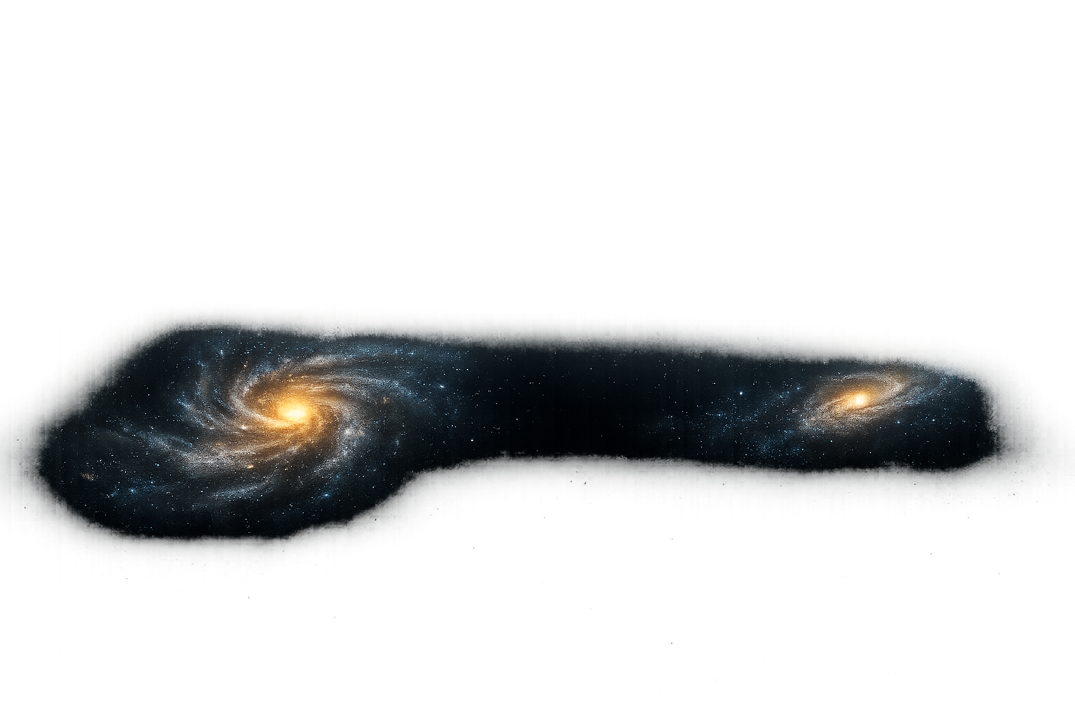 Collision trajectory toward Andromeda