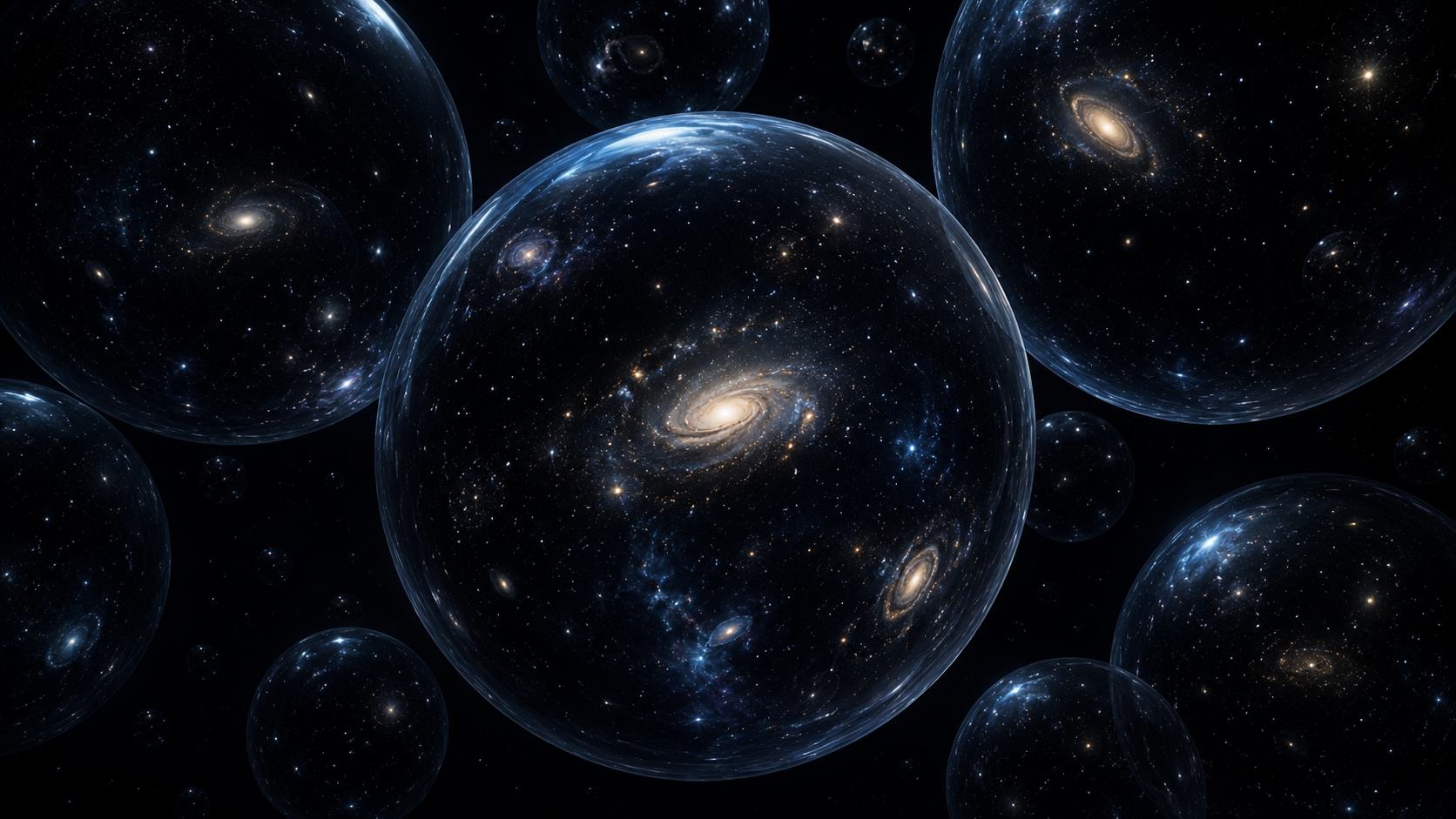 Visual representation of multiple universes